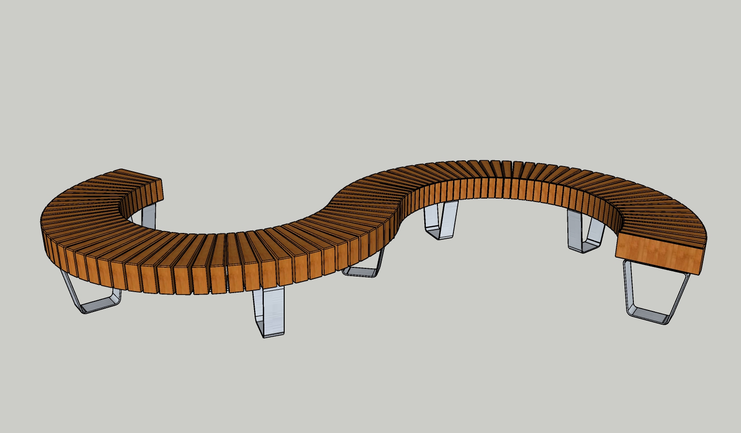 Europlanters bench in Laced with Hope garden at RHS Chelsea Flower Show ...